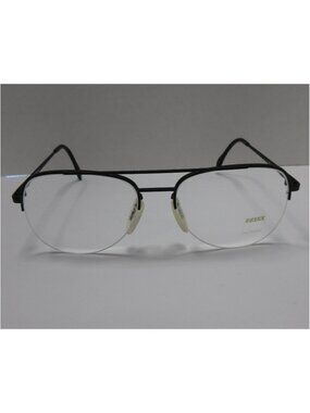 VINTAGE Zeiss Eyeglasses Aviator Half Rim Frame West Germany 140